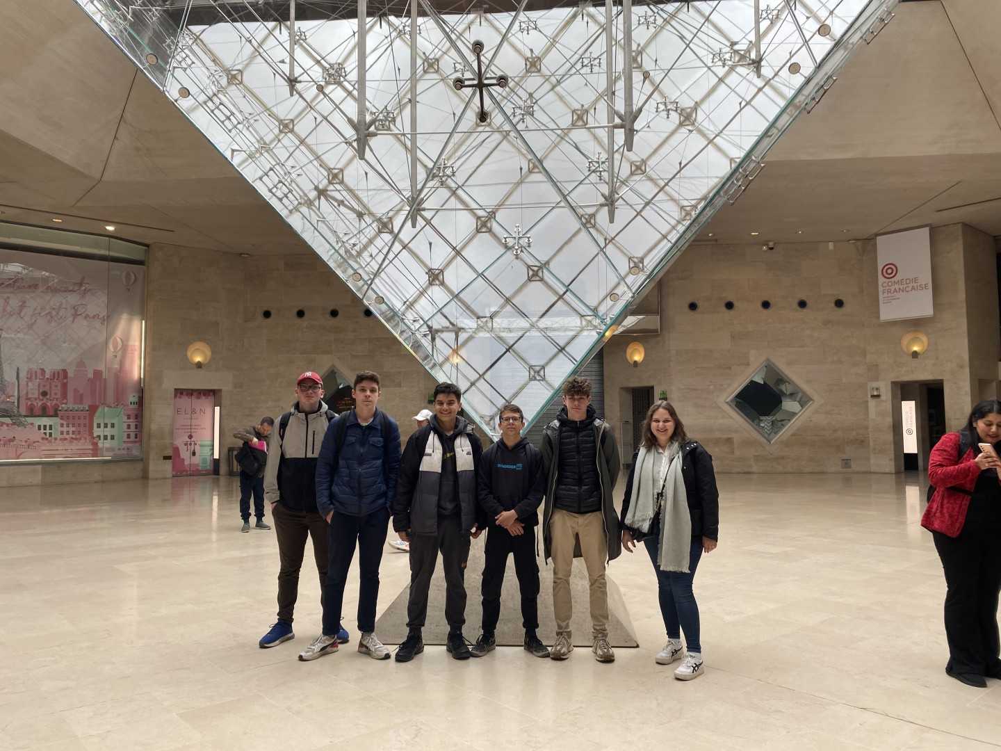 Visite du musée du Louvre